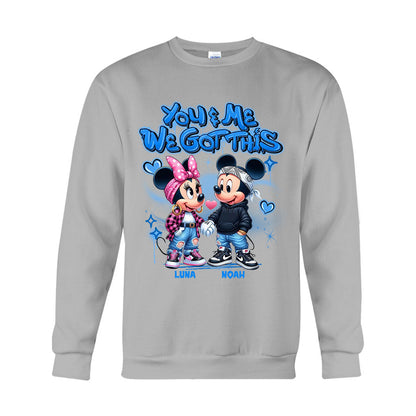 Mouse Couple - Mouse T-shirt And Hoodie