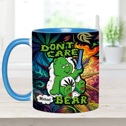 Don't Care Bear - Personalized Weed Accent Mug