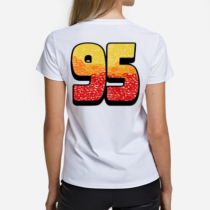Retro Mcqueen 95 Cars T-shirt And Hoodie