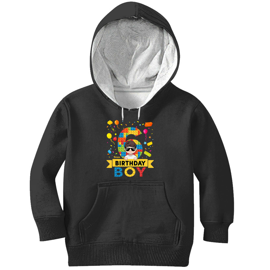 Birthday Boy Birthday Girl - Personalized Family T-shirt And Hoodie