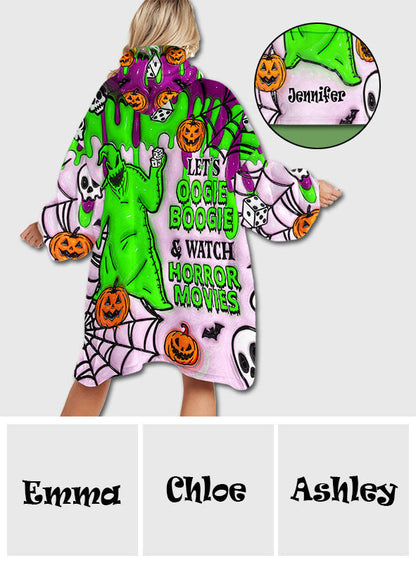 Let's Oogie Boogie - Personalized Blanket Hoodie