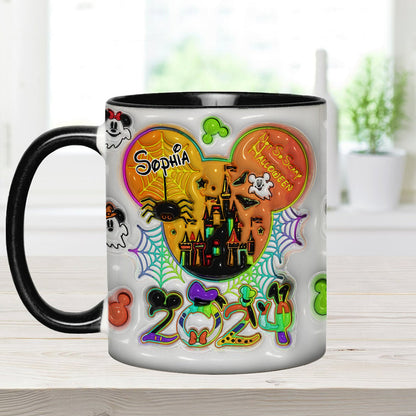 Happy Halloween - Personalized Mouse Accent Mug