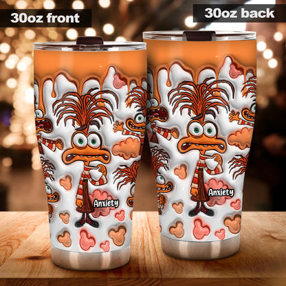 It's Ok To Feel All The Feels - Personalized Tumbler
