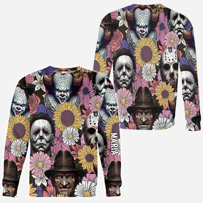 Horror Friends - Personalized All Over Shirt