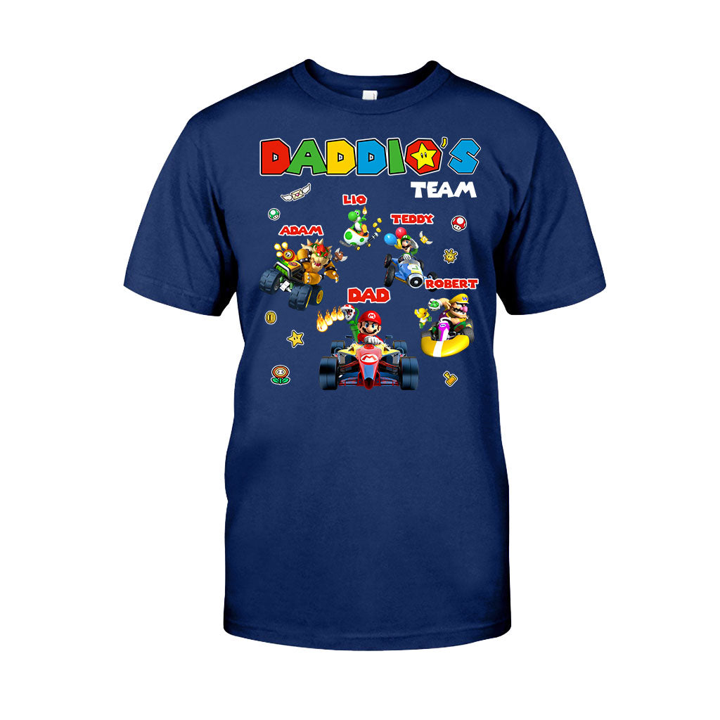 Best Daddio Mario Ever Any Title - Personalized Super Plumber T-shirt And Hoodie