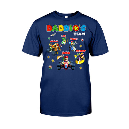 Best Daddio Mario Ever Any Title - Personalized Super Plumber T-shirt And Hoodie
