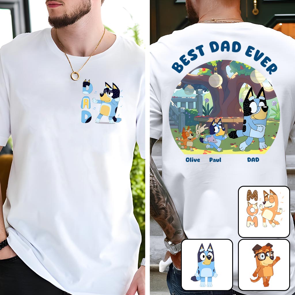 Best Dad/ Mom/ Grandma/ Grandpa/ Uncle... Ever - Personalized Father All Over Shirt