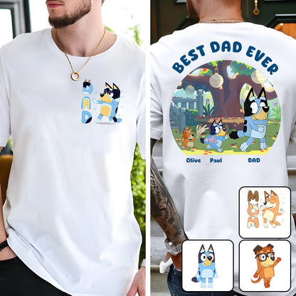 Best Dad/ Mom/ Grandma/ Grandpa/ Uncle... Ever - Personalized Father All Over Shirt