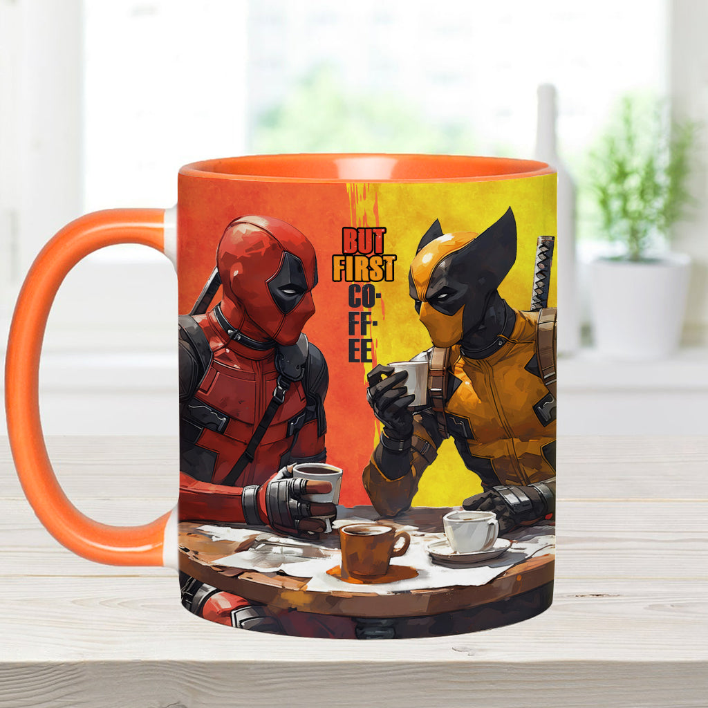 But First Coffee - The Psychopath Accent Mug