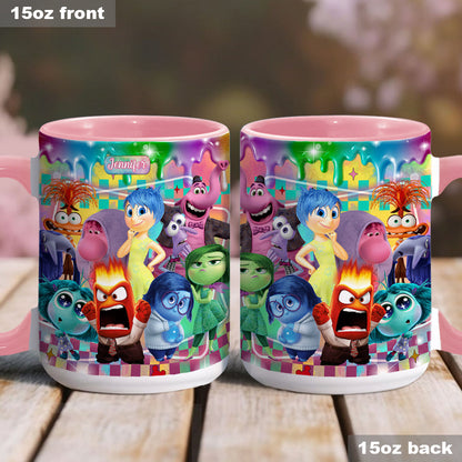 It's Ok To Feel All The Feels - Personalized Accent Mug