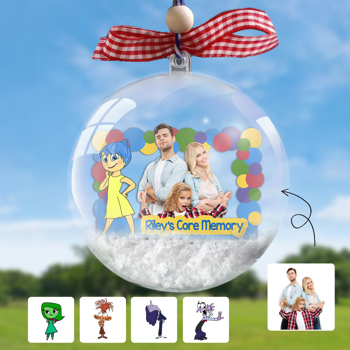 Our Core Memory - Personalized Snow Globe Ornament