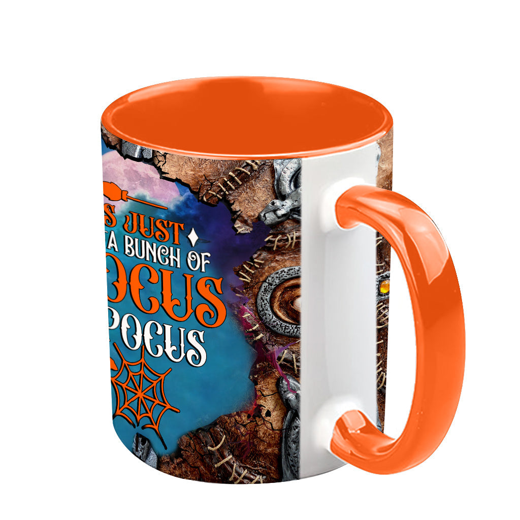 Just A Bunch Of Hocus Pocus - Personalized Ohana Accent Mug