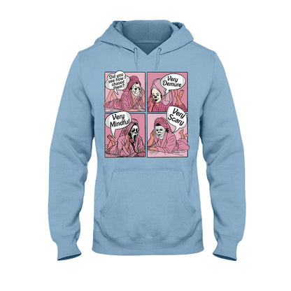 Very Demure, Very Mindful, Very Spooky T-shirt & Hoodie