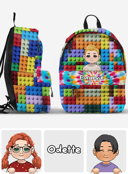 Let's Go Build - Personalized Family Backpack