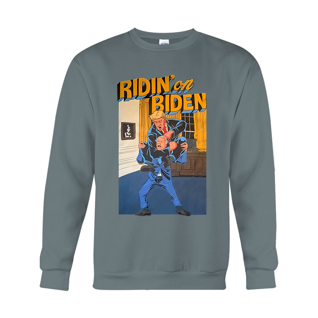 Ridin On Biden - T-shirt And Hoodie