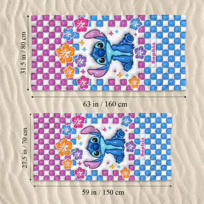 Ohana Beach - Personalized Ohana Beach Towel