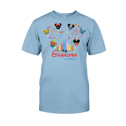 Best Grandma Mom Ever - Personalized Mouse T-shirt And Hoodie