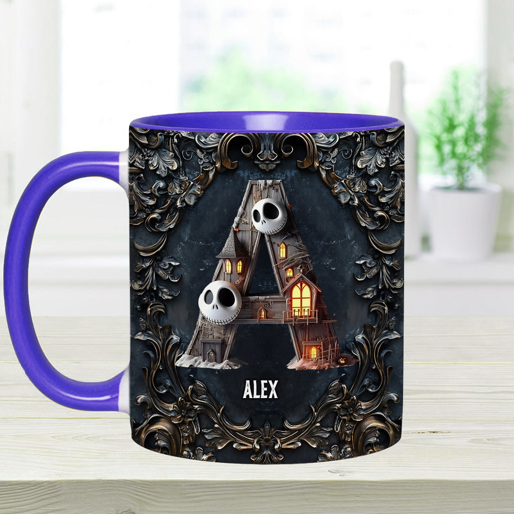 Nightmare Before Christmas - Personalized Nightmare Accent Mug