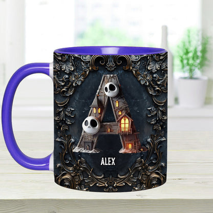 Nightmare Before Christmas - Personalized Nightmare Accent Mug