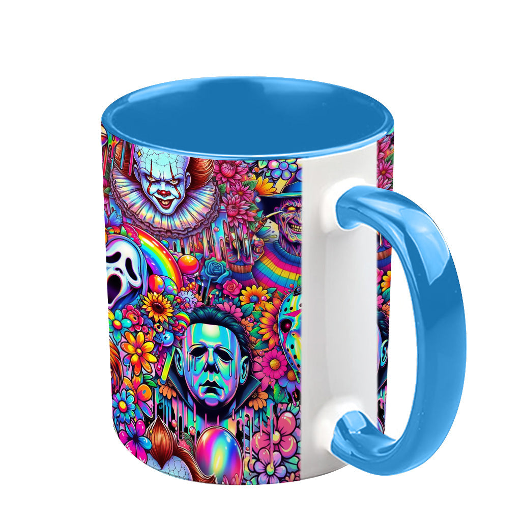Colorful Horror - Personalized Accent Mug
