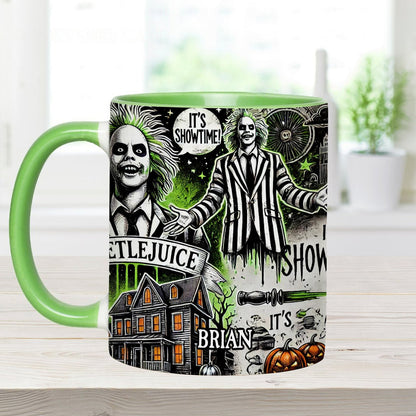 It's Show Time - Personalized Accent Mug