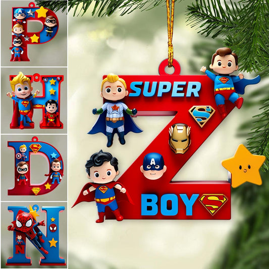 Super Kids - Personalized Kid Ornament