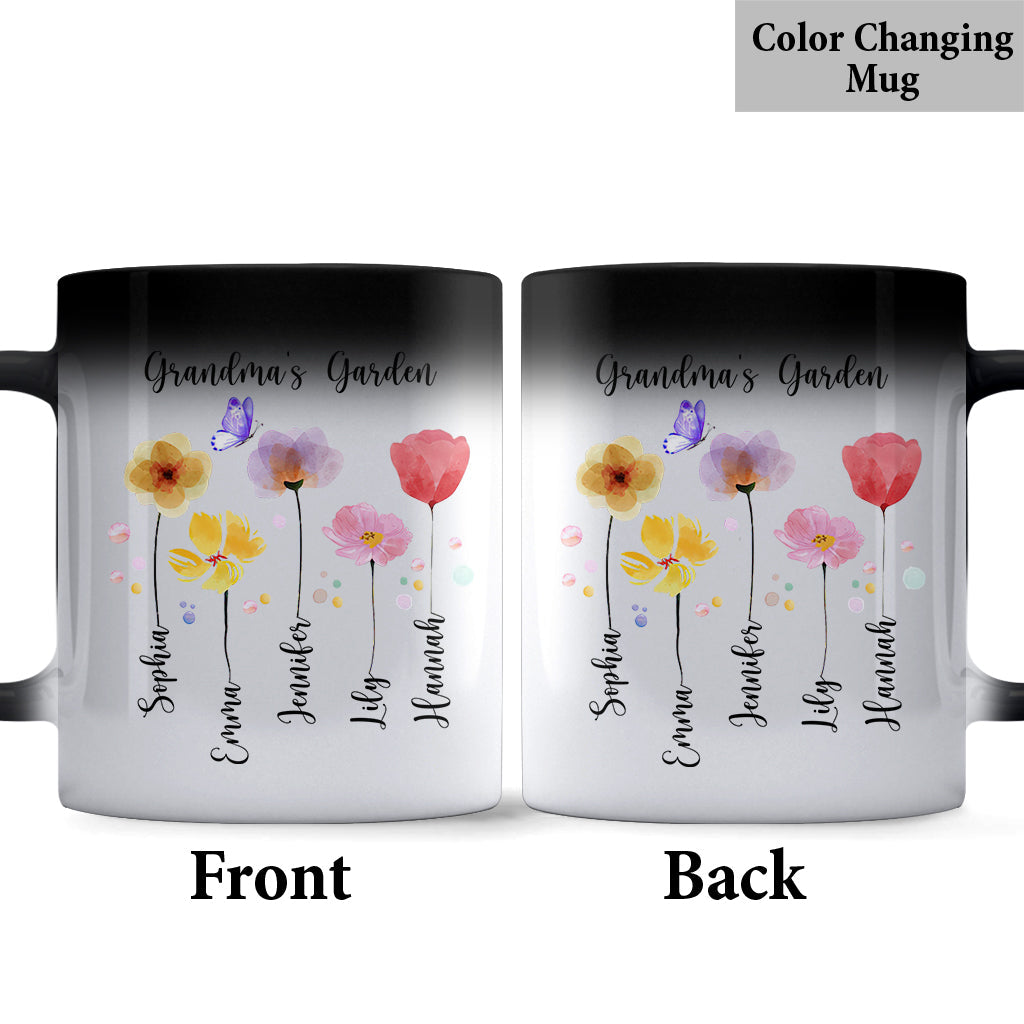 Grandma Garden - Personalized Grandma Mug