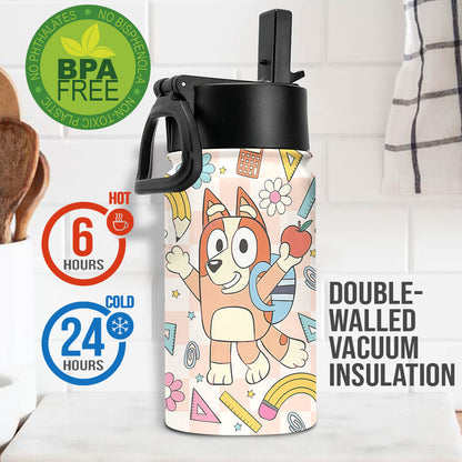 Ready To Crush School - Personalized Kids Water Bottle