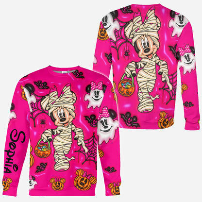Happy Halloween - Personalized Mouse All Over Shirt