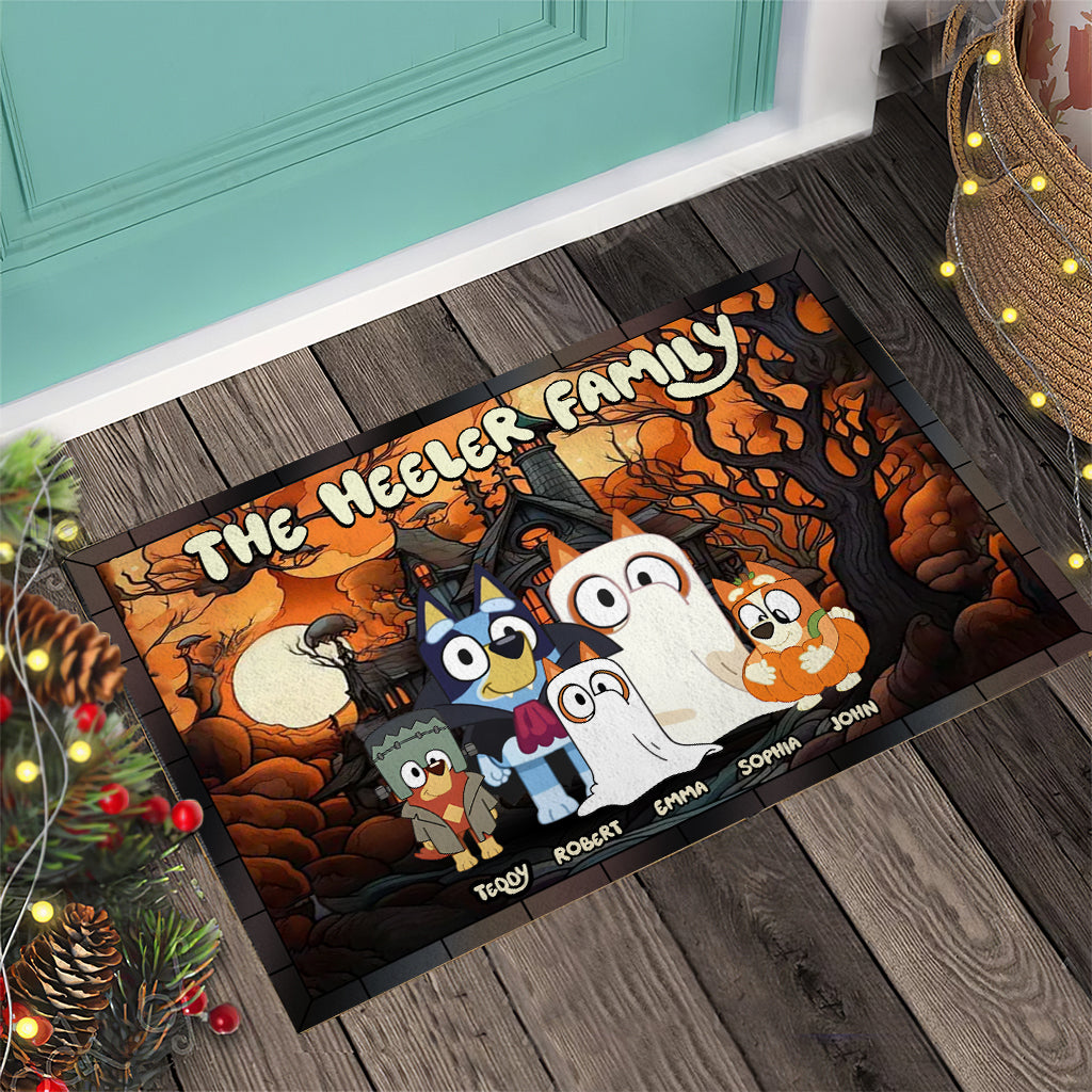 Happy Halloween - Personalized Doormat