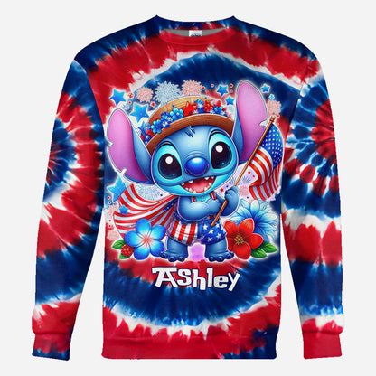 Cute Mouse 4th Of July - Personalized Ohana All Over Shirt