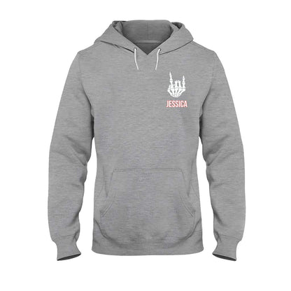 Sleep Deprived Barely Alive - Personalized Sarcasm T-shirt And Hoodie