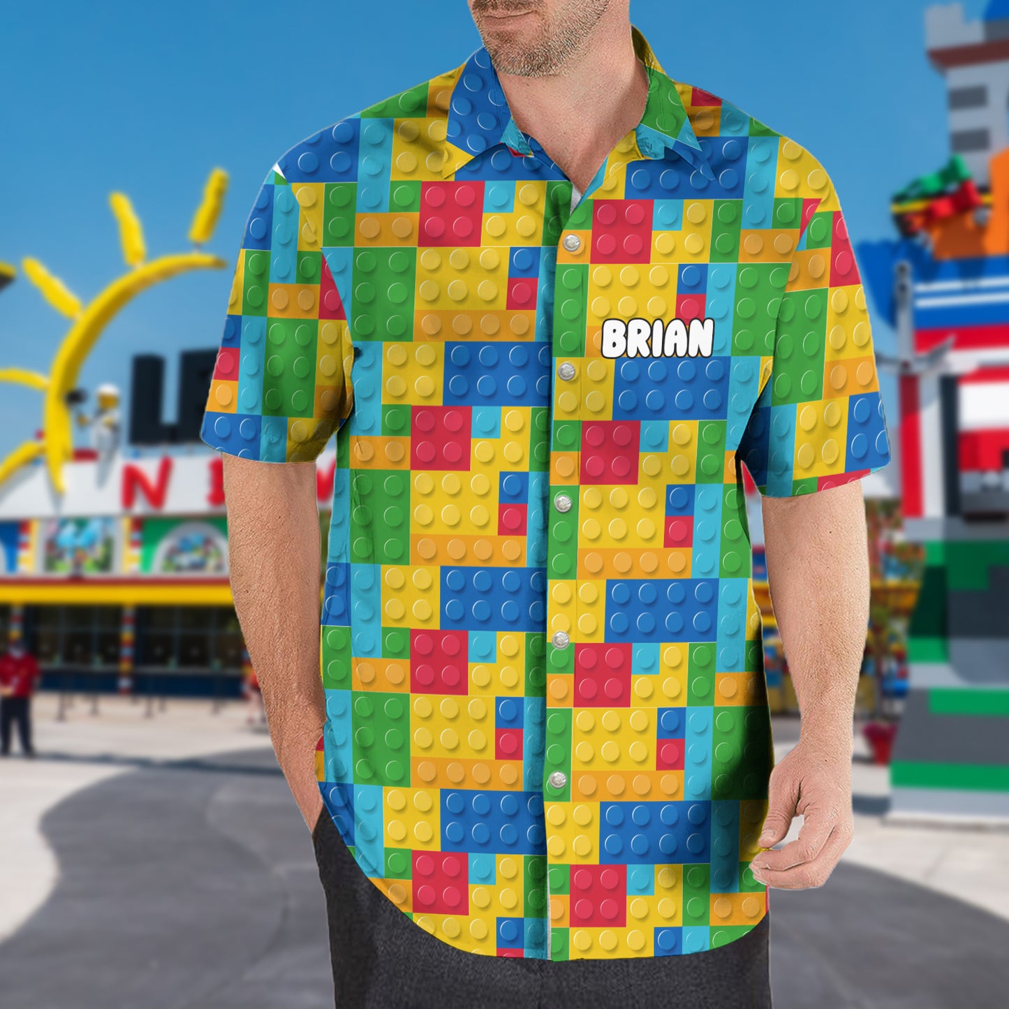 Colorful Life - Personalized Hawaiian Shirt