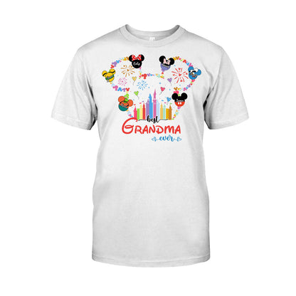 Best Grandma Mom Ever - Personalized Mouse T-shirt And Hoodie