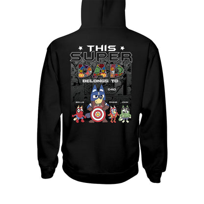 Super Dad - Personalized Father T-shirt and Hoodie