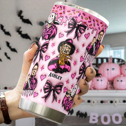 Horror Movie Fan - Personalized Tumbler