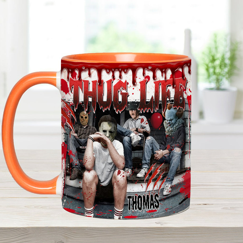 Thug Life - Personalized Accent Mug