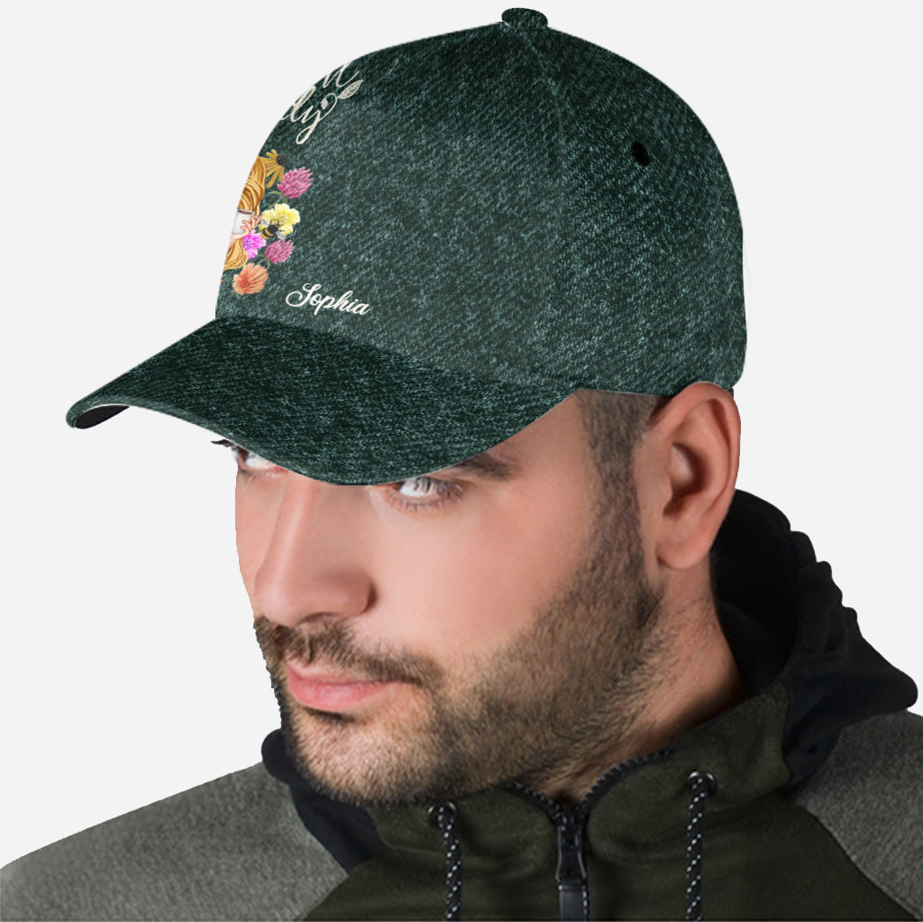 Plant Lady Wild Flowers - Personalized Gardening Classic Cap