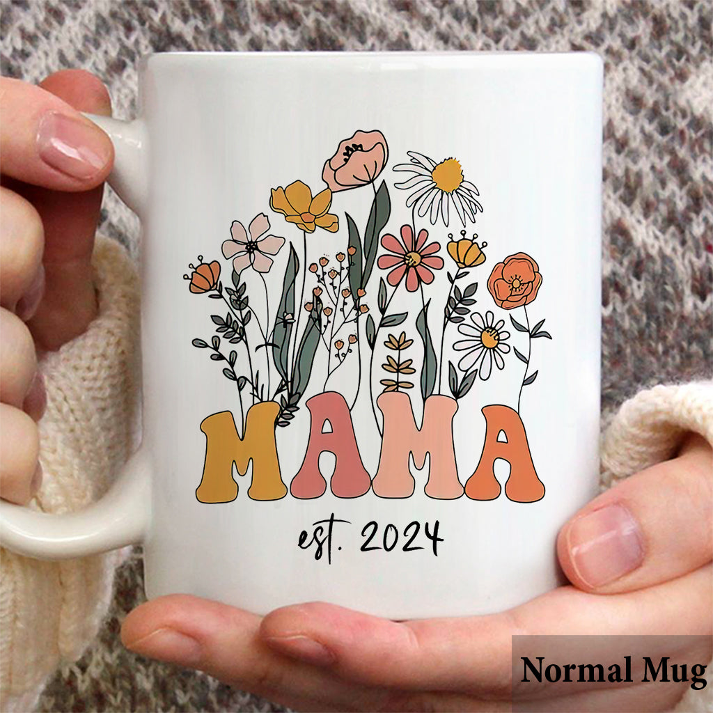 Mama Est. - Personalized Mother Mug
