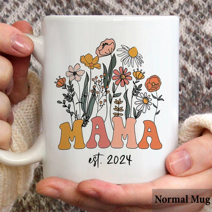 Mama Est. - Personalized Mother Mug