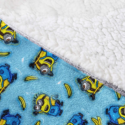 One In A Minion - Personalized Blanket Hoodie