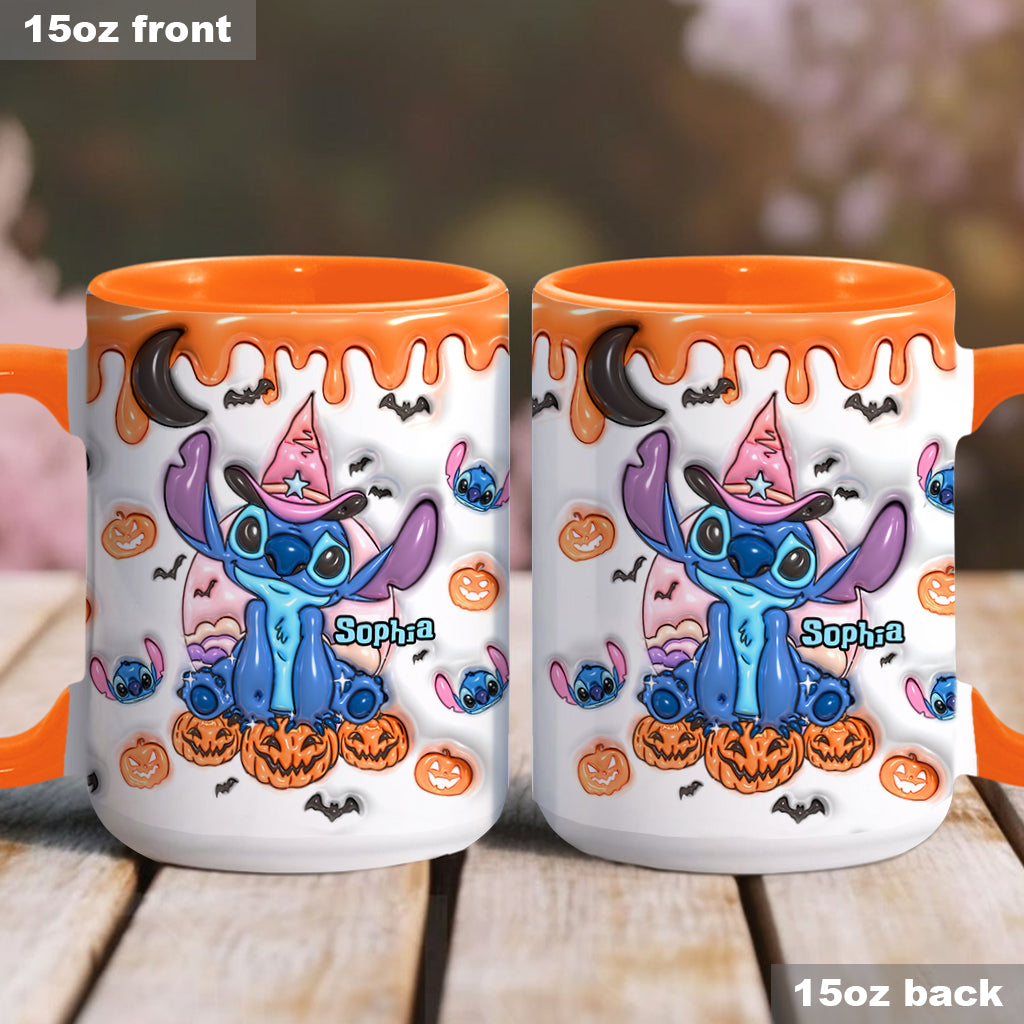 Spooky Vibes - Personalized Ohana Accent Mug