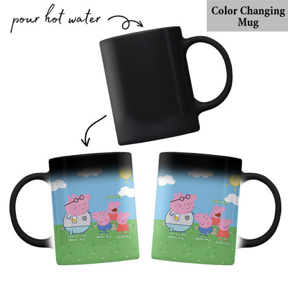 Daddy Pig - Personalized Pink Pig Mug