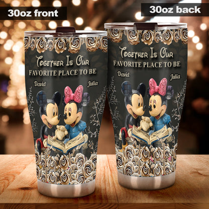I See Your Scars - Personalized Mouse Tumbler