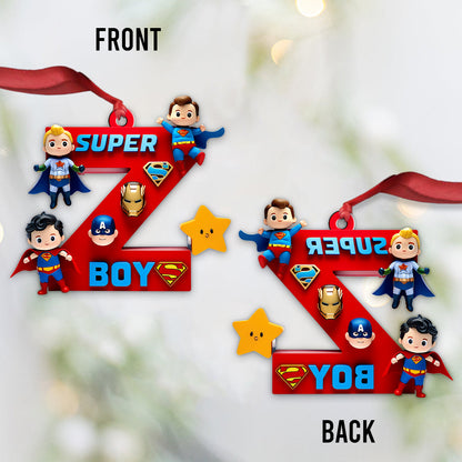Super Kids - Personalized Kid Ornament
