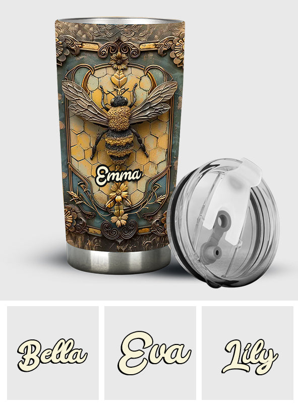 Love Bees - Personalized Bee Tumbler