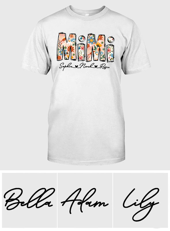 Best Grandma Ever - Personalized Grandma T-shirt And Hoodie