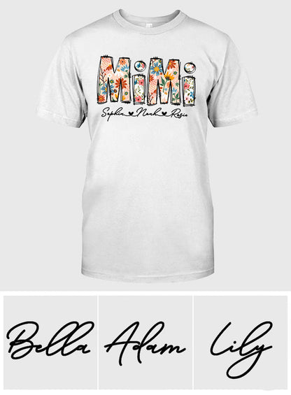 Best Grandma Ever - Personalized Grandma T-shirt And Hoodie