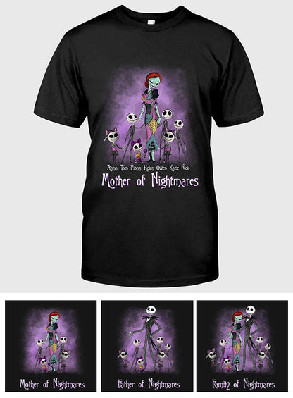 Mother Father Family Of Nightmares - Personalized Nightmare T-shirt And Hoodie