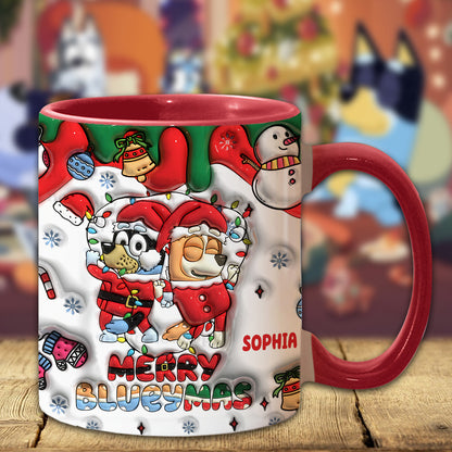 Merry Christmas - Personalized Accent Mug